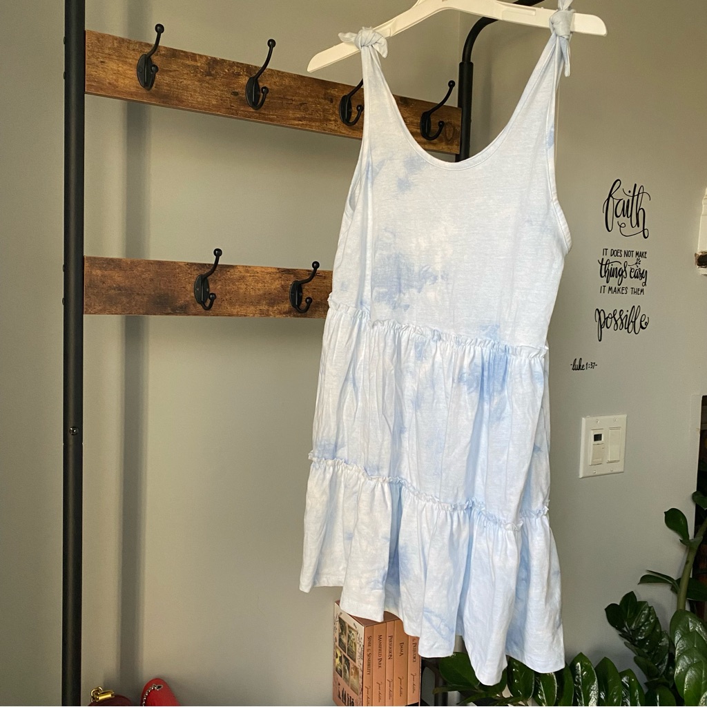 Miken Junior Swim Tie Dye Cover Up Dress Size L New
